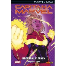 PANINI SEPSA097 MARVEL SAGA CAPITANA MARVEL 5 LIBERAD AL FLERKEN