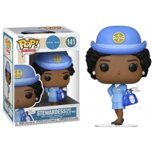 FUNKO 57893 POP AD ICONS PAN AM STEWARDESS W BLUE BAG