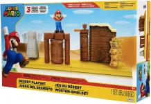 INTK NT406184 NINTENDO SUPER MARIO 2,5 INCH DESERT PLAYSET