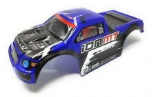 HPI MV28068 MAVERICK MONSTER TRUCK PAINTED BODY BLUE WITH DECALS ION MT
