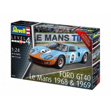 REVELL 07696 FORD GT 40 LE MANS 1968 & 1969