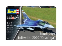REVELL 63843 MODEL SET EUROFIGHTER LUFTWAFFE 2020 QUADRIGA