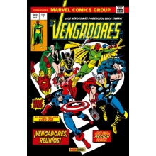 PANINI SCLAM183 MARVEL GOLD OMNIBUS LOS VENGADORES 7  VENGADORES REUNIOS !