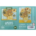 BRISKO MD3048 ARTIST PUZZLE VASE WITH TWELVE SUNFLOWERS