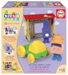 EDUCA 19222 THE DONKEYS STABLE (2 CHARACTERS + TRACTOR) THE KIUBIS