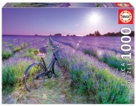 EDUCA 19255 PUZZLE 1000 PIEZAS BIKE IN A LAVENDER FIELD