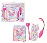 HOTFOCUS 206TB GIRLS SECRET JOURNAL FUN TIE DYE BUTTERFLY