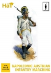 HAT 8326 1:72 NAPOLEONIC AUSTRIAN INFANTRY MARCHING ( 48 )