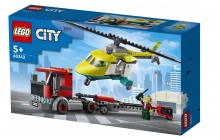 LEGO 60343 CITY TRANSPORTE DEL HELICOPTERO DE RESCATE