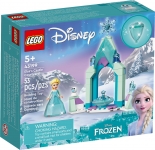 LEGO 43199 DISNEY FROZEN PATIO DEL CASTILLO DE ELSA