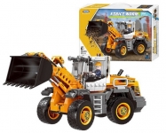 XB XB-03035 BRICK FORK LIFT LOADER 694PCS