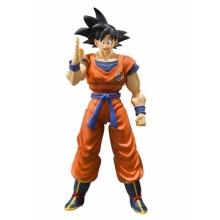 BANDAI 55540 S H FIGUARTS SON GOKU A SAIYAN RAISED ON EARTH TAMASHII NATIONS