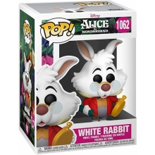 FUNKO 55739 POP DISNEY ALICE IN WONDERLAND 70TH WHITE RABBIT WWATCH