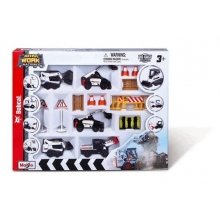 MAISTO 12436 MINI WORK MACHINES BOBCAT PLAY SET