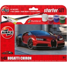 AIRFIX 55005 1:43 SMALL STARTER SET BUGATTI CHIRON