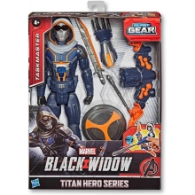 HASBRO E9671 BLACK WIDOW TITAN HERO BLAST GEAR SKULL