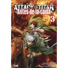 OVNI PRESS KODANSHA ATTACK ON TITAN ANTES DE LA CAIDA NUMERO 03