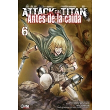 OVNI PRESS KODANSHA ATTACK ON TITAN ANTES DE LA CAIDA NUMERO 06