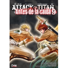 OVNI PRESS KODANSHA ATTACK ON TITAN ANTES DE LA CAIDA NUMERO 09