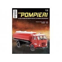 MAGAZINE FIRESP15 1:43 1984 PEGASO 1095 SUPER COMET, RED WHITE