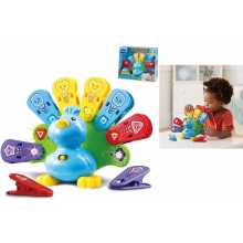 VTECH 525822 PAVO REAL FORMAS Y COLORES