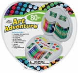 ROYAL AVS-512 ART ADVENTURE 80 PC SET
