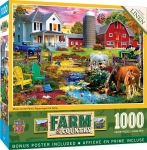 MASTERPIECES 72239 PICNIC ON THE FARM PUZZLE 1000 PIEZAS