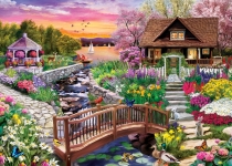 MASTERPIECES 82129 SPRING ON THE SHORE PUZZLE 1000 PIEZAS