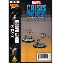 ATOMIC MASS GAMES CP71 MARVEL CRISIS PROTOCOL X 23 AMP AMP HONEY BADGER CHARACTER