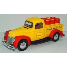 GOLDENWHEELS 11434B 1:32 SHELL PICKUP WITH OIL DRUMS