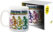 AQUARIUS 56753 GRATEFUL DEAD DANCING SKELETONS 11OZ BOXED MUG