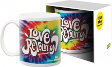 AQUARIUS 56807 WOODSTOCK LOVE REVOLUTION 1969 11OZ BOXED MUG