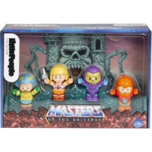 MATTEL GTM23 FISHER PRICE LITTLE PEOPLE COLLECTOR MASTERS OF THE UNIVERSE 4PK