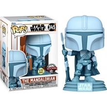 FUNKO 60654 POP STAR WARS MANDALORIAN MANDALORIAN ( HOLO ) ( GW ) * ( LATAM EXCLUSIVO )