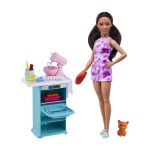 MATTEL HCD44 BARBIE DOLL WITH PIECE COUNT 1