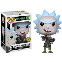 FUNKO 12439 POP ANIMACION WEAPONIZED RICK - CHASE