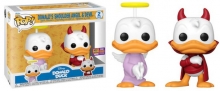 FUNKO 60806 POP DISNEY ANGEL & DEVIL DONALD 2-PACK - WONDROUSCON CONVENTION 2022