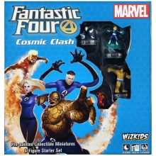 WIZKIDS 73962 MARVEL HEROCLIX FANTASTIC FOUR COSMIC CLASH 6 FIG STARTER