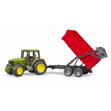 BRUDER 02057 JOHN DEERE 6920 WITH TIPPING TRAILER