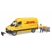 BRUDER 02671 MB SPRINTER DHL WITH DRIVER