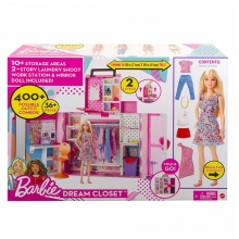 MATTEL HGX57 BARBIE DREAM CLOSET NUEVO CON MUECA