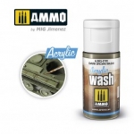 AMMO MIG JIMENEZ AMIG0705 ACRYLIC WASH DARK BROWN WASH