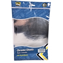 AMMO MIG JIMENEZ AMIG8248 CHROME SHEETS 280X195 MM