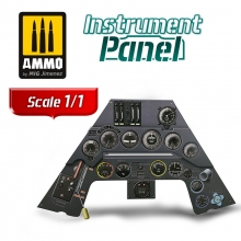 AMMO MIG JIMENEZ AMIG8282 FOCKE WULF FW 190 A3 INSTRUMENT PANEL 1/1 SCALE