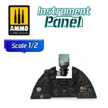 AMMO MIG JIMENEZ AMIG8285 HAWKER HURRICANE MK I INSTRUMENT PANEL 1/2 SCALE