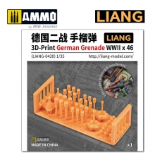 AMMO MIG JIMENEZ LIANG 0420 3D PRINT GERMAN GRENADE WWII