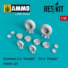 AMMO MIG JIMENEZ RS48-0001 1/48 GRUMMAN A 6 INTRUDER EA 6 PROWLER WHEELS SET