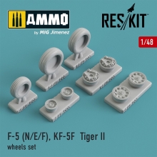 AMMO MIG JIMENEZ RS48-0004 1/48 NORTHROP F 5 A B FREEDORN FIGHTER WHEELS SET