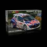 AMMO MIG JIMENEZ BEL001 KIT 1/24 PEUGEOT 207 S2000 MEEKE YPRES 2009