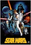 MOVIEPOSTER AJ8209 STAR WARS 27 X 40 MOVIE POSTER STYLE E